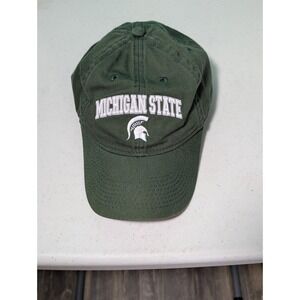 Michigan State Strap Back Adjustable Hat by Legacy does have small spot on insid